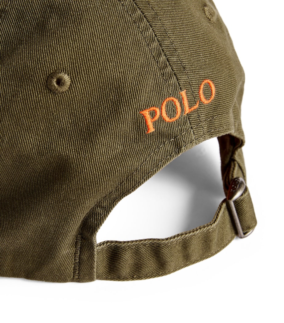 Polo Ralph Lauren Polo Pony Baseball Cap Canopy Olive Image 5