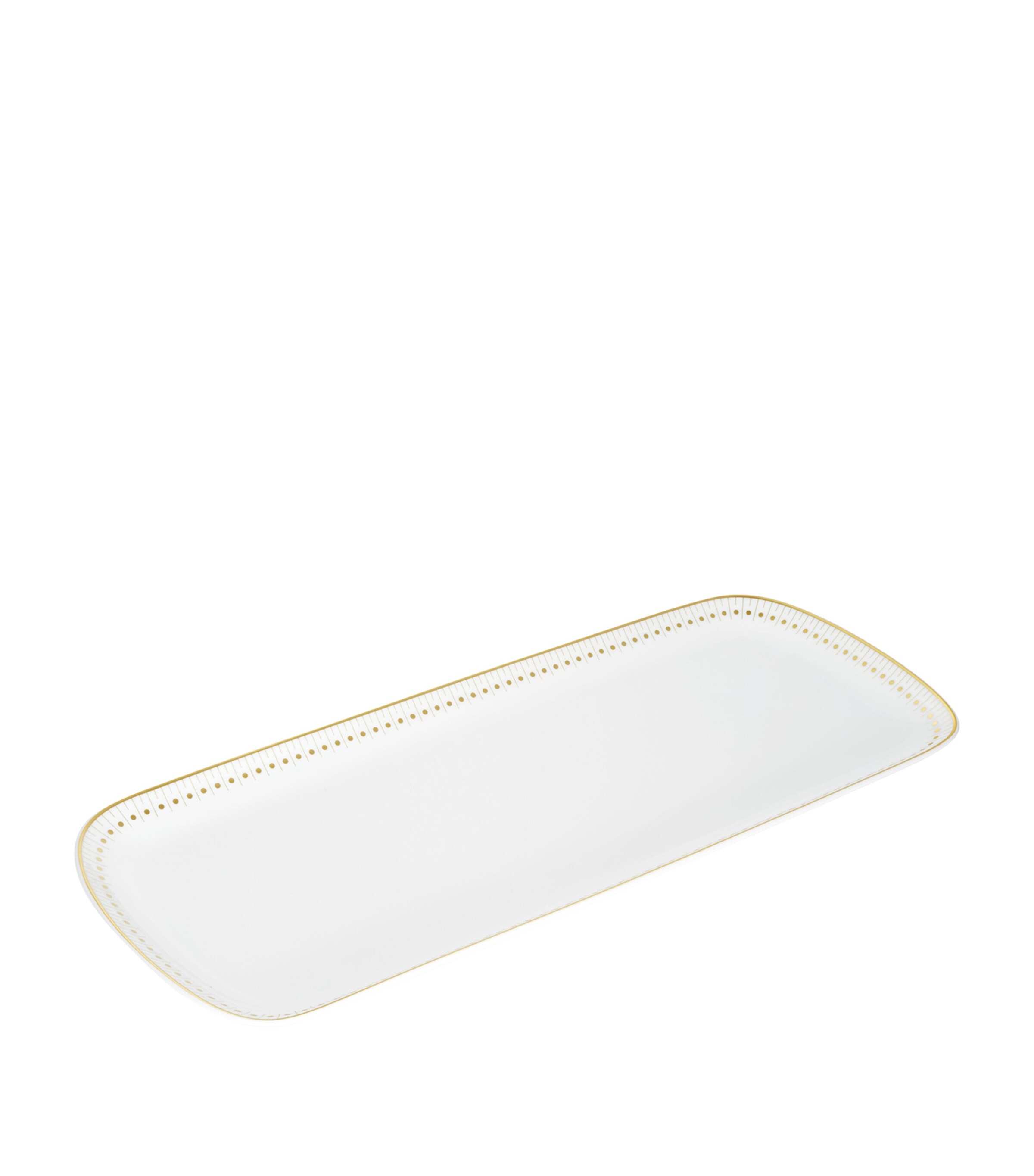 Christofle Malmaison Impériale Cake Dish (37cm) White Image 2