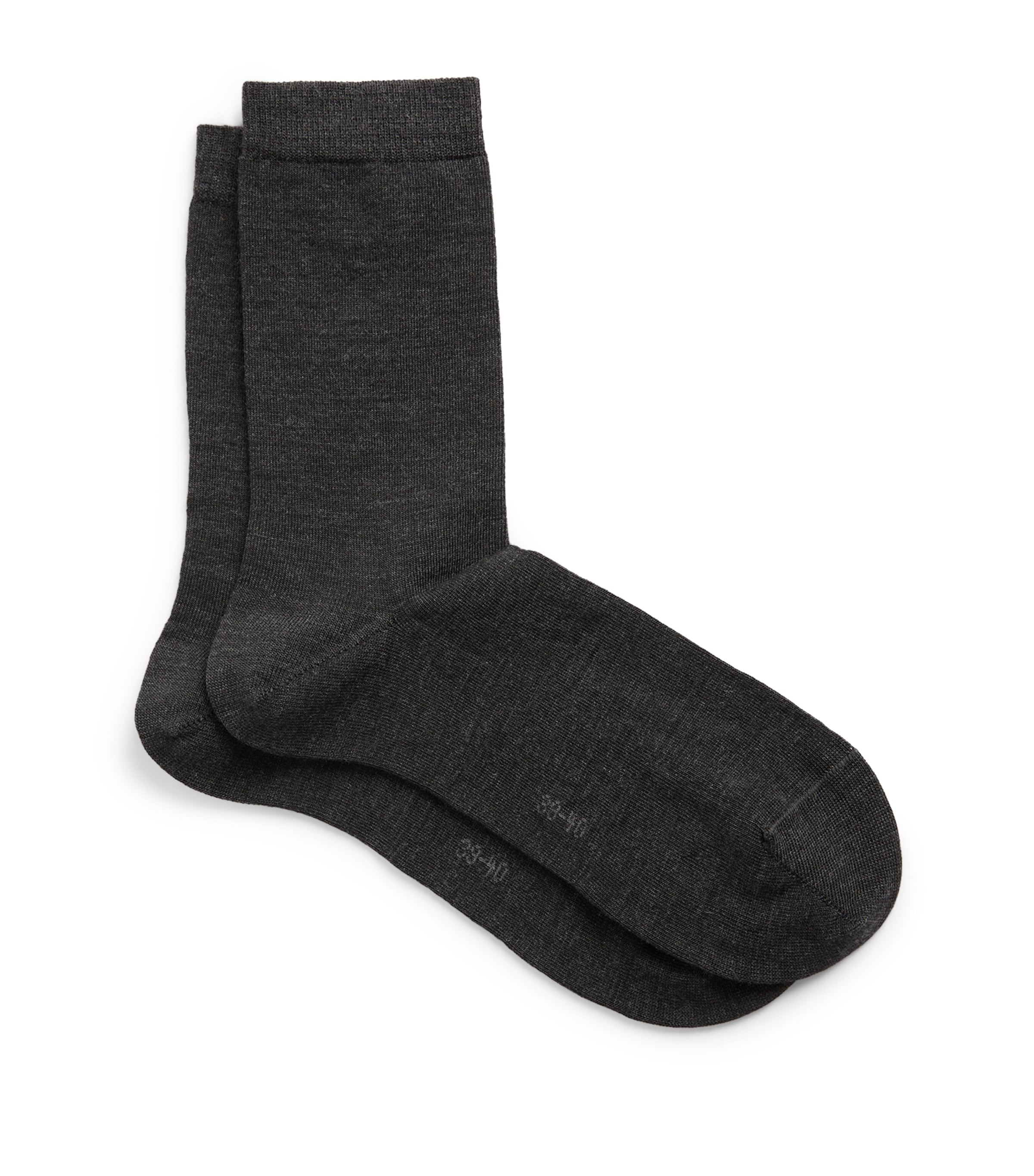 Falke Merino Wool-blend Supermerino Socks In Grey