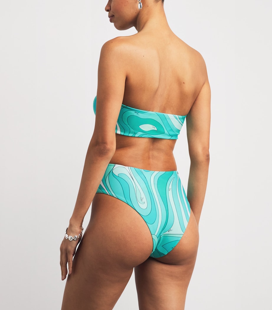 Marmo Bandeau Bikini Top 067/TURQUOISE Image 3