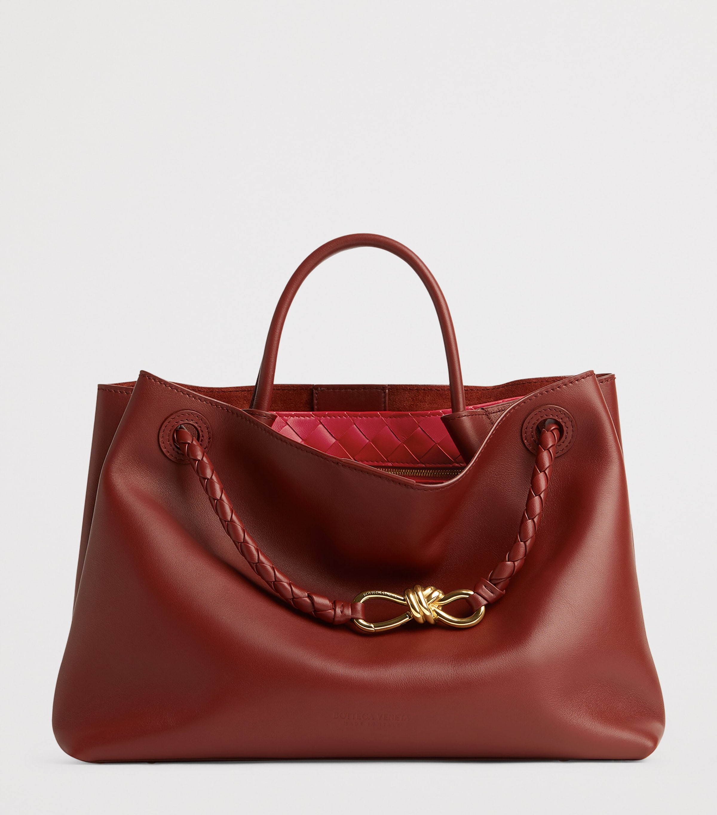 Leather Andiamo Top-Handle Bag 2603 Image 6