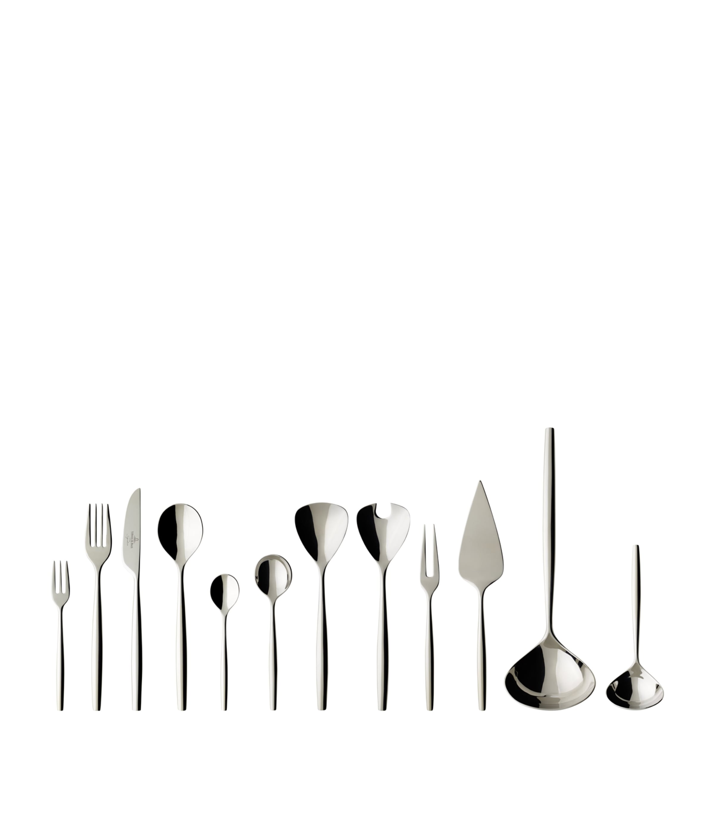 Villeroy & Boch Metrochic 70-piece Cutlery Set In Gray