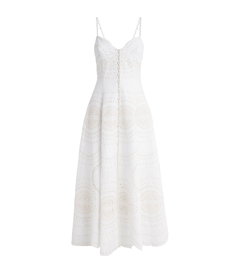 Broderie Anglaise Catta Maxi Dress IVORY NEL�M Image 1