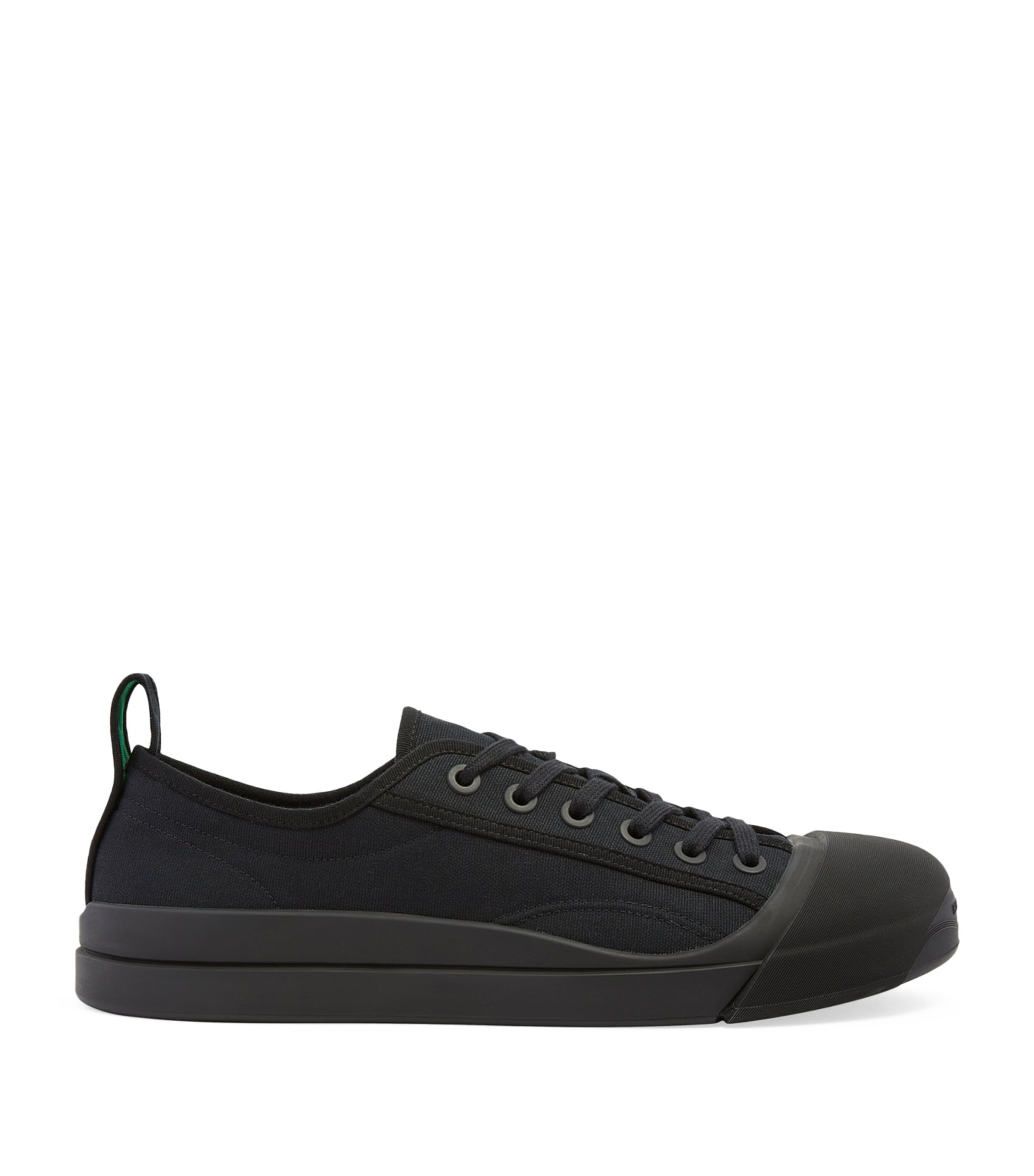 Bottega Veneta Vulcan Flatform Sneakers 3.5 In Black