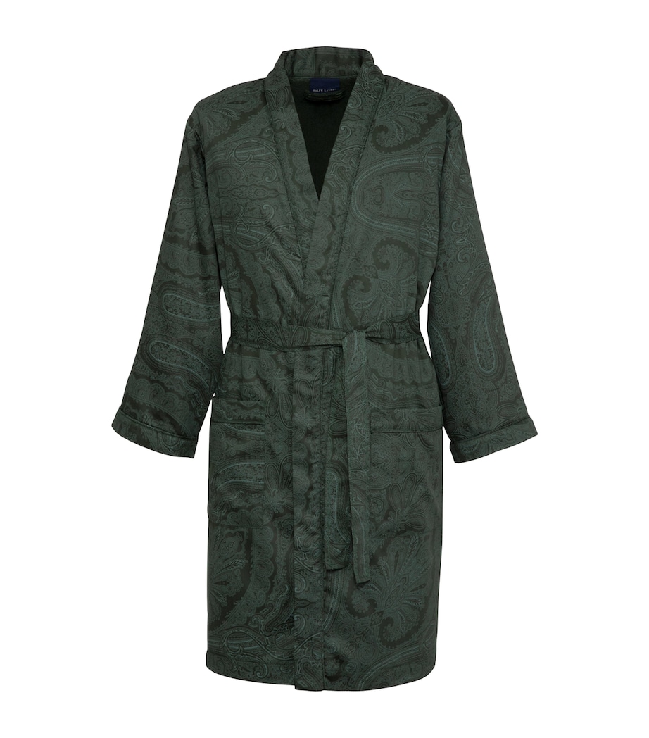 Doncaster Robe DARK GREEN Image 1
