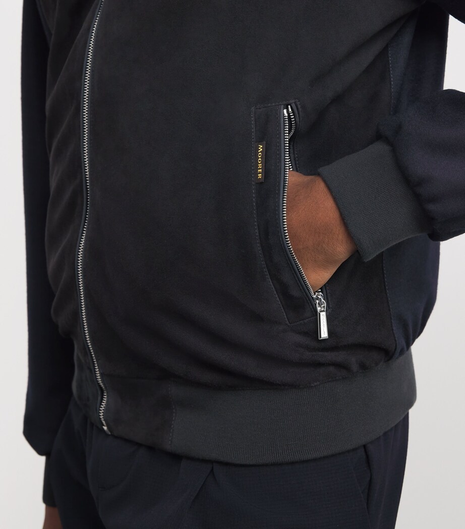 Wool-Cashmere Jacket BLU U0498 Image 6