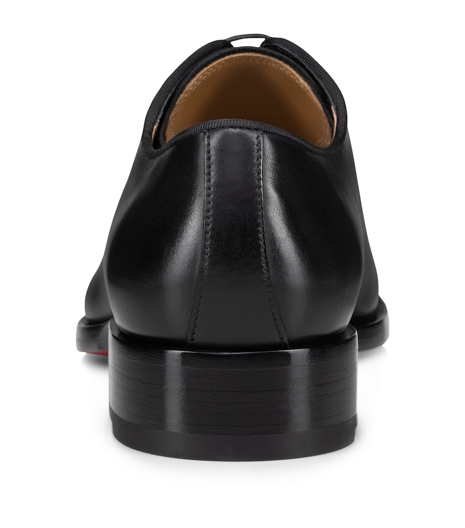 Chambeliss Leather Derby Shoes BK01 Image 4
