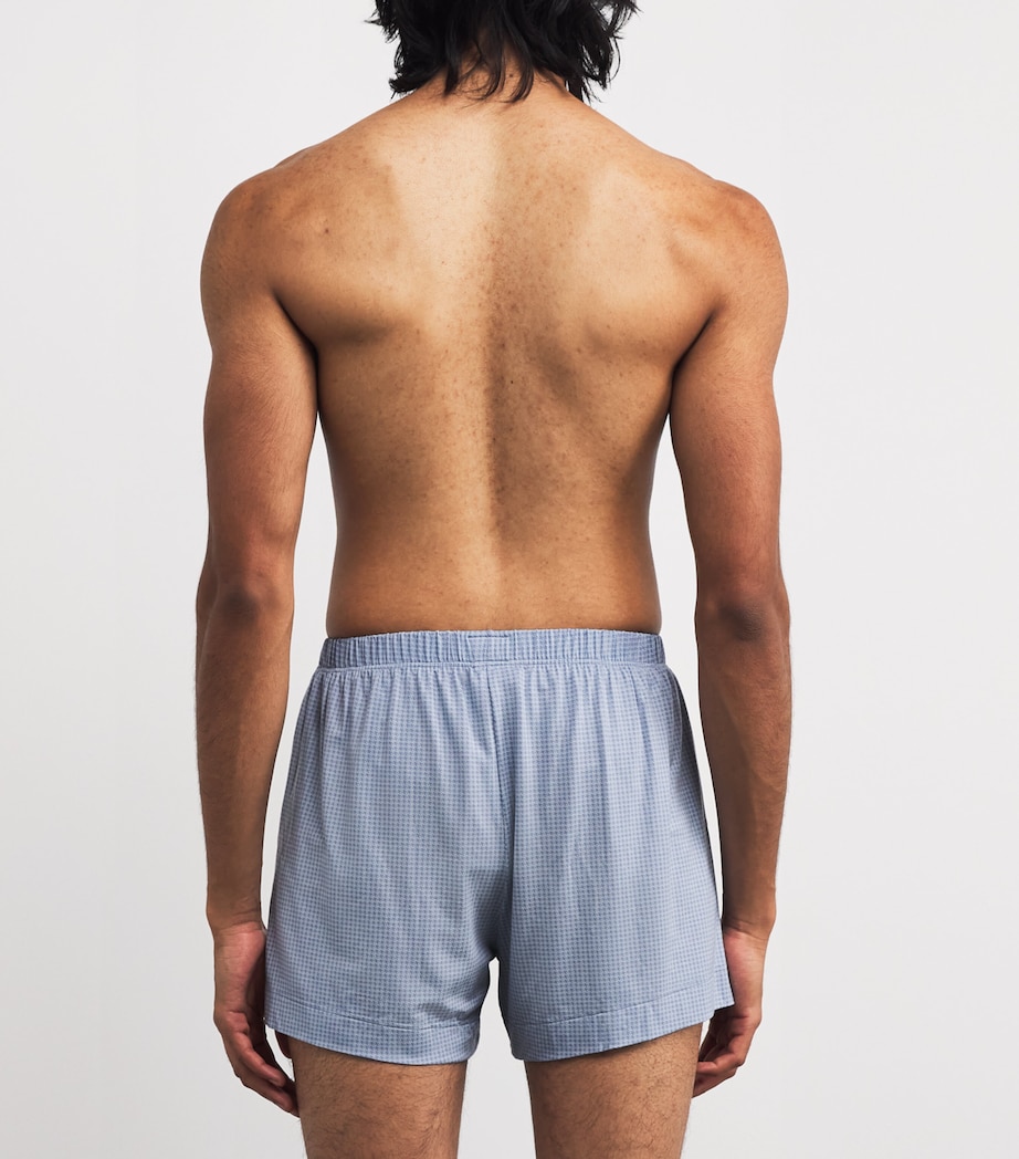 700 Pureness Traditional Boxers 992 HOUNDSTOOTH BLUE Image 3