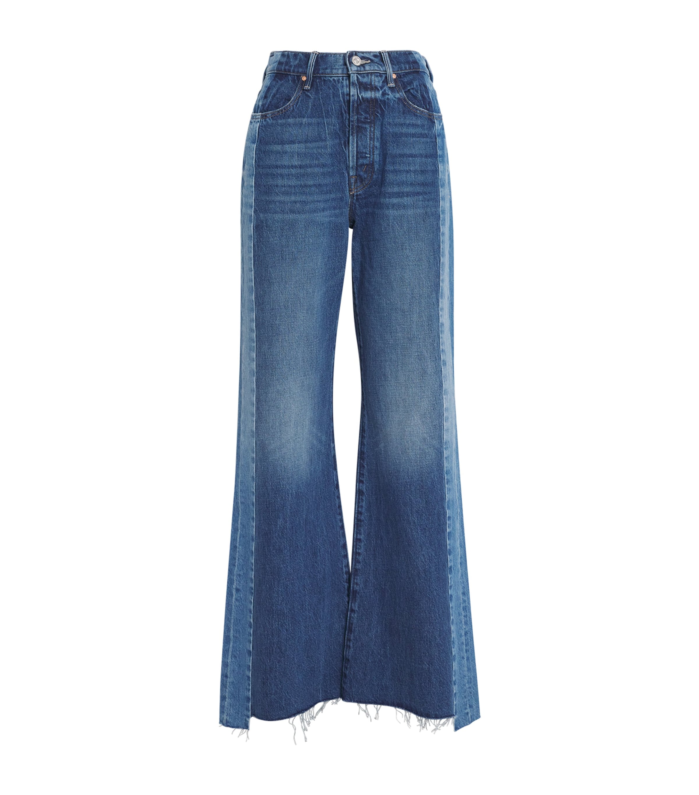 MOTHER Womens The Tux Sidestepper Jeans Dtk Double Take Image 1