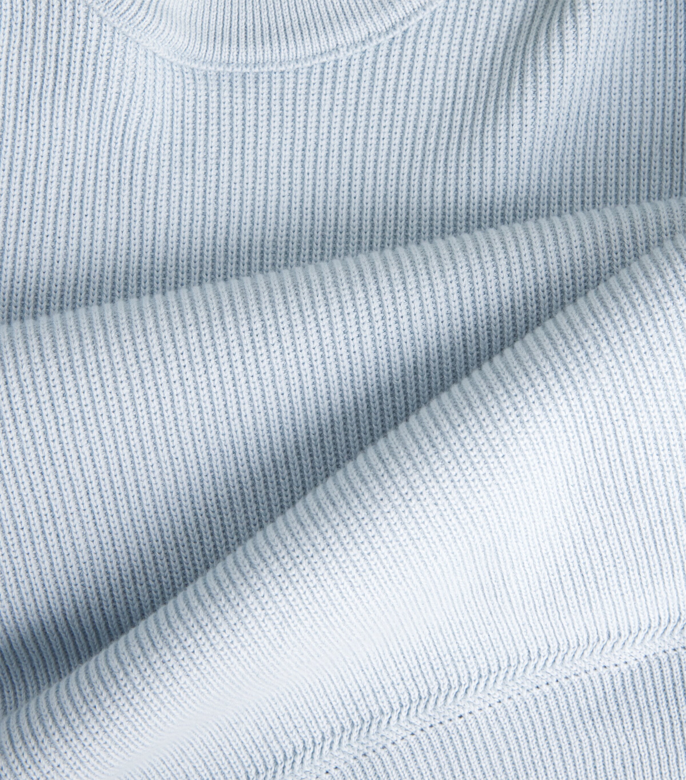 Cotton Rib-Knit Compass Sweater V0041 Image 5