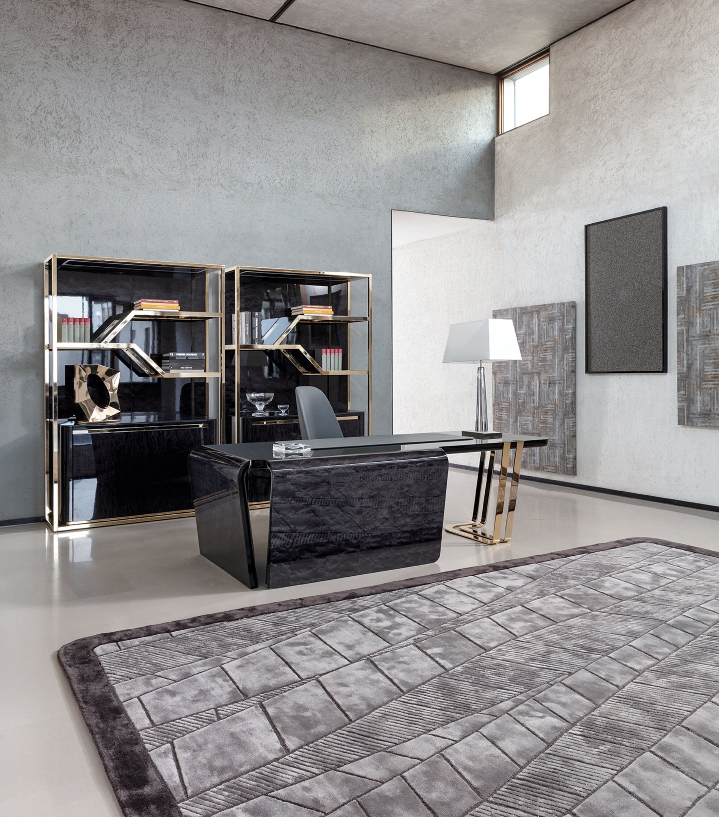 Charisma Desk GREY Image 2