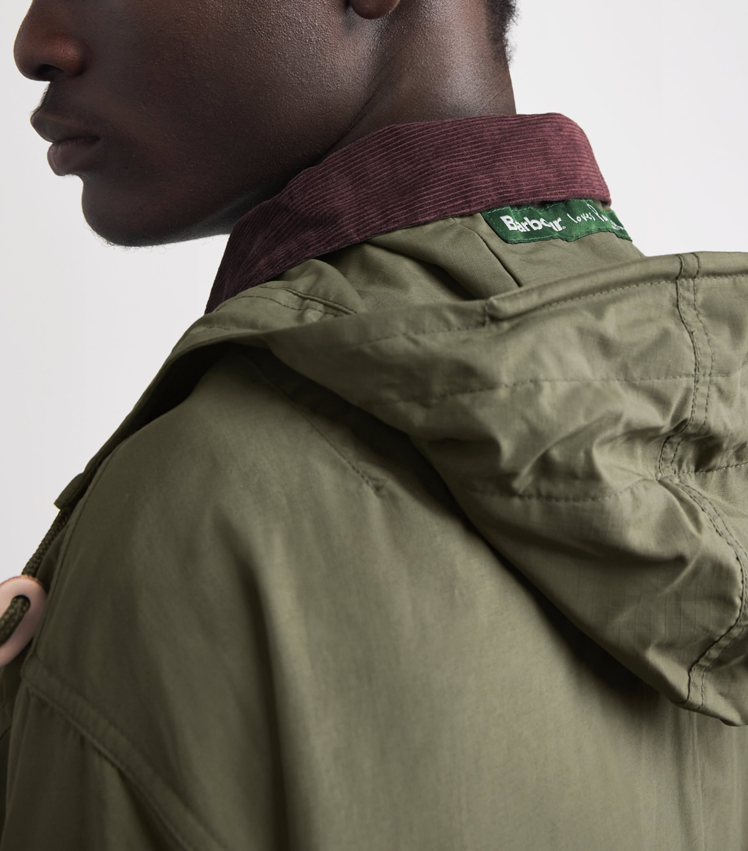 Barbour Mens x Paul Smith Casual Parka Image 5