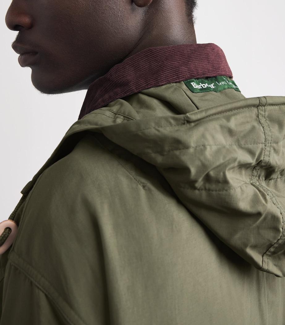 Barbour Mens x Paul Smith Casual Parka Image 5