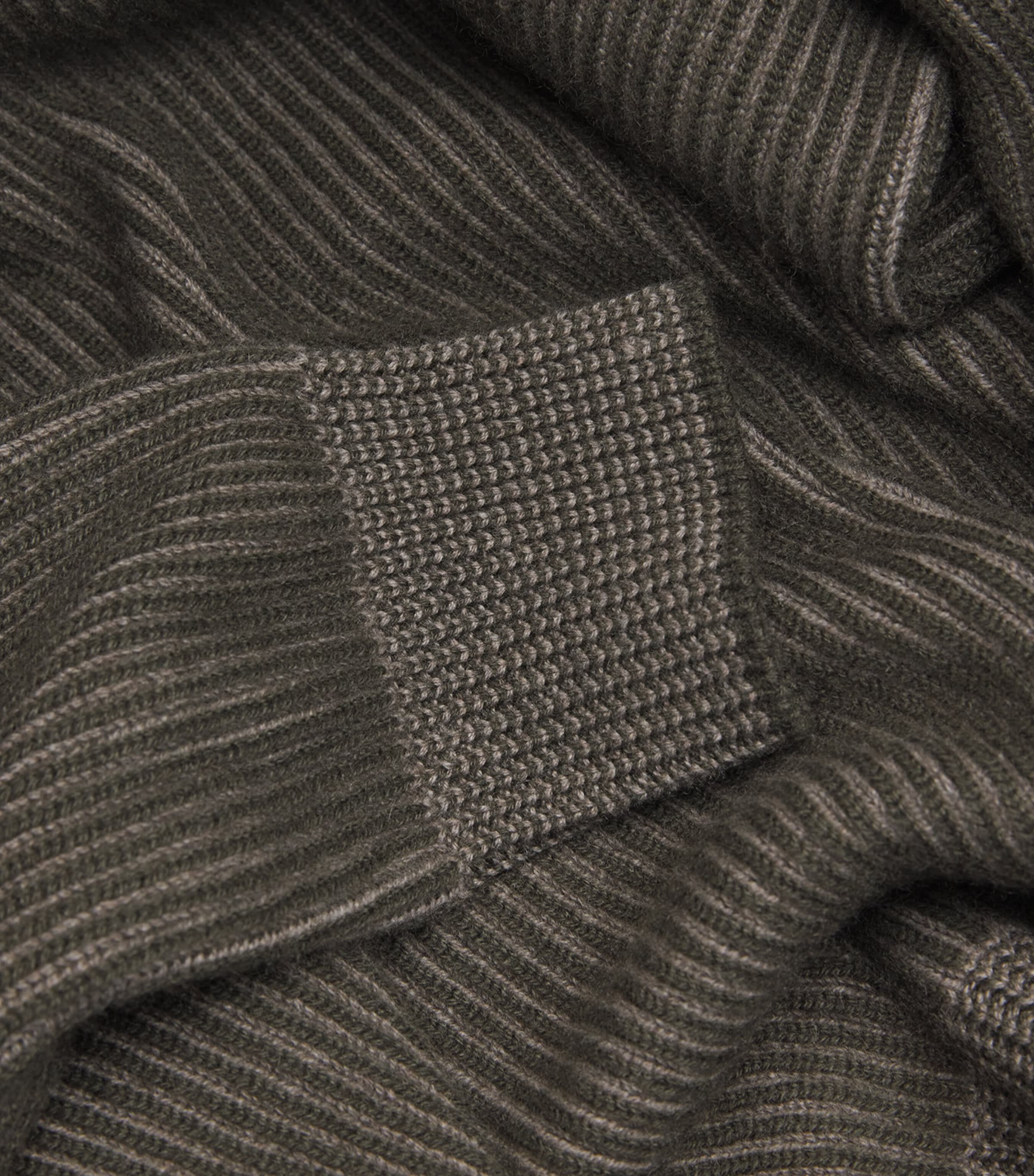 Cashmere Dinghy Rollneck Sweater G11 BOTTLE GREEN Image 5