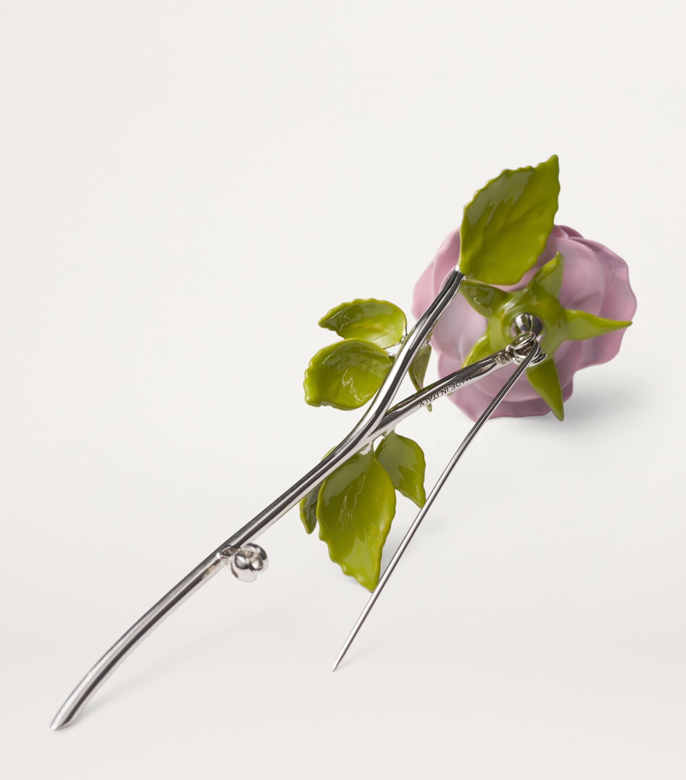 Enamel Flower Brooch F0442 Image 3