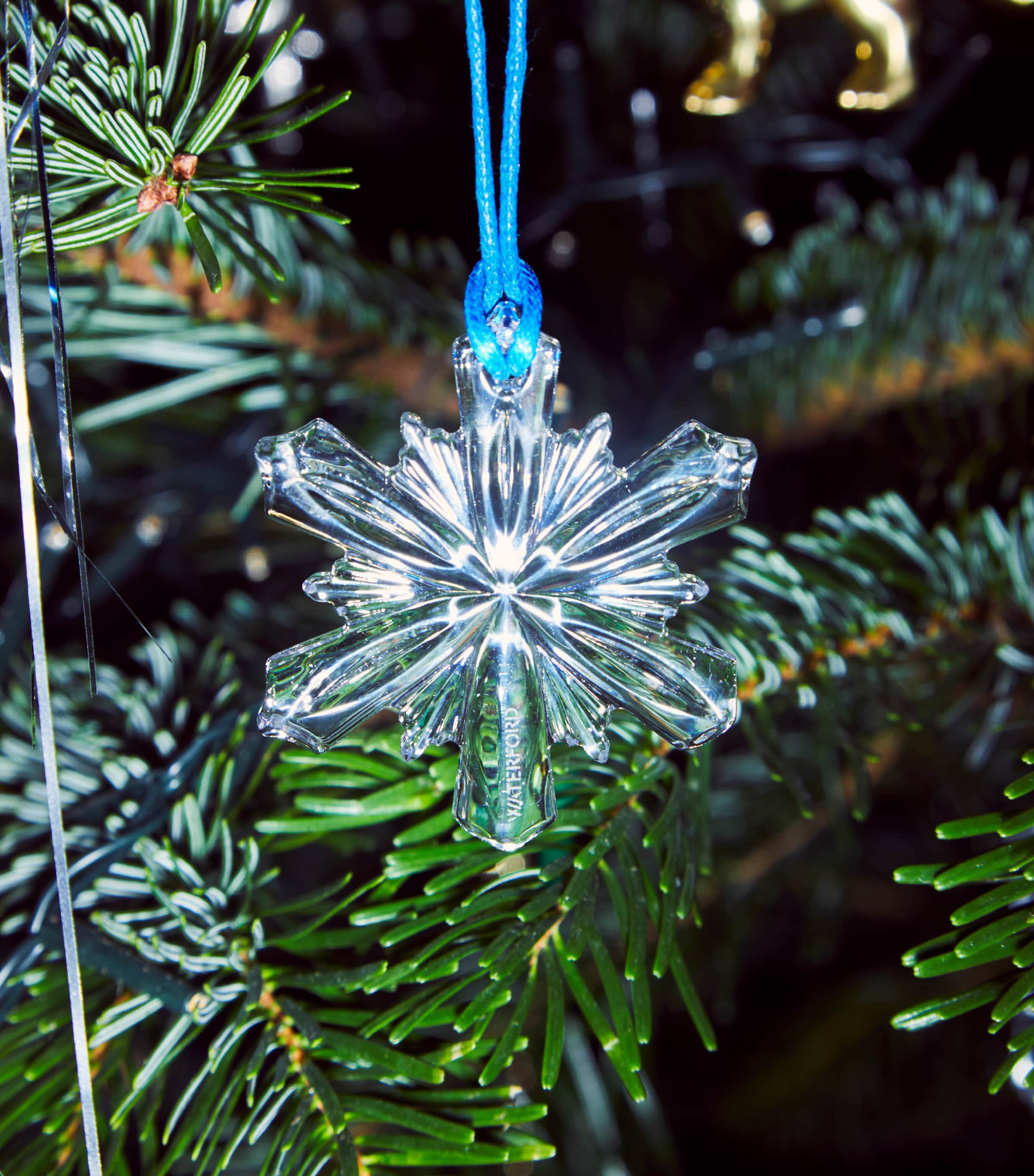 Crystal Mini Snowflake Ornament CLEAR Image 2