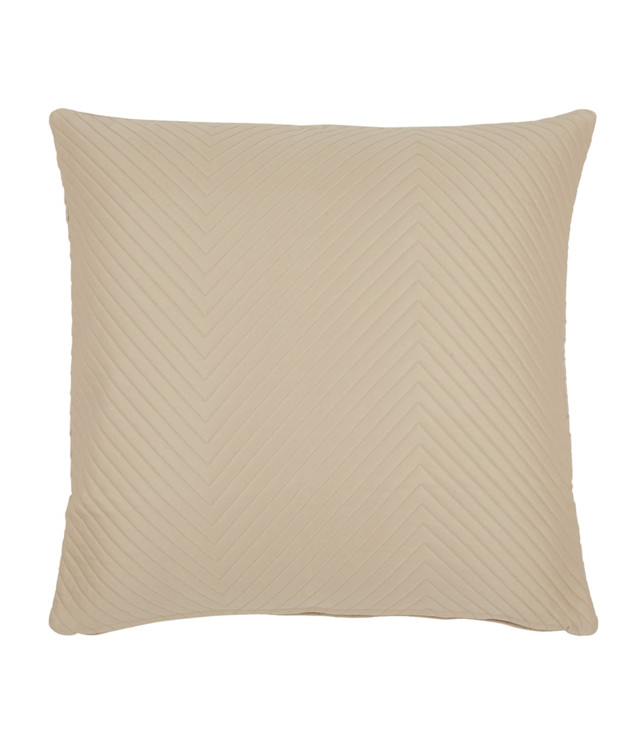 Herringbone Cushion Cover (50cm x 50cm) 2216 SAVAGE BEIGE Image 1