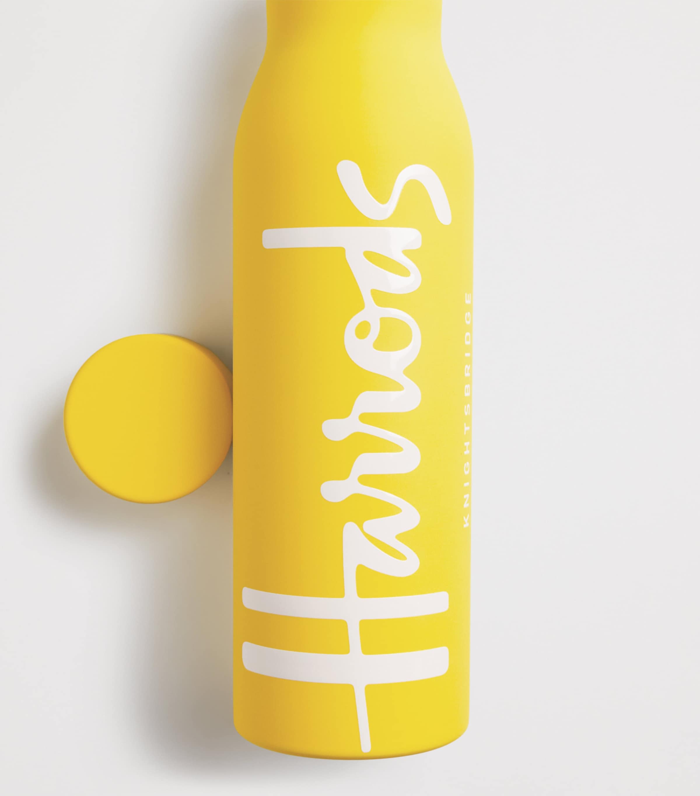 Logo Water Bottle YELLOW Image 2