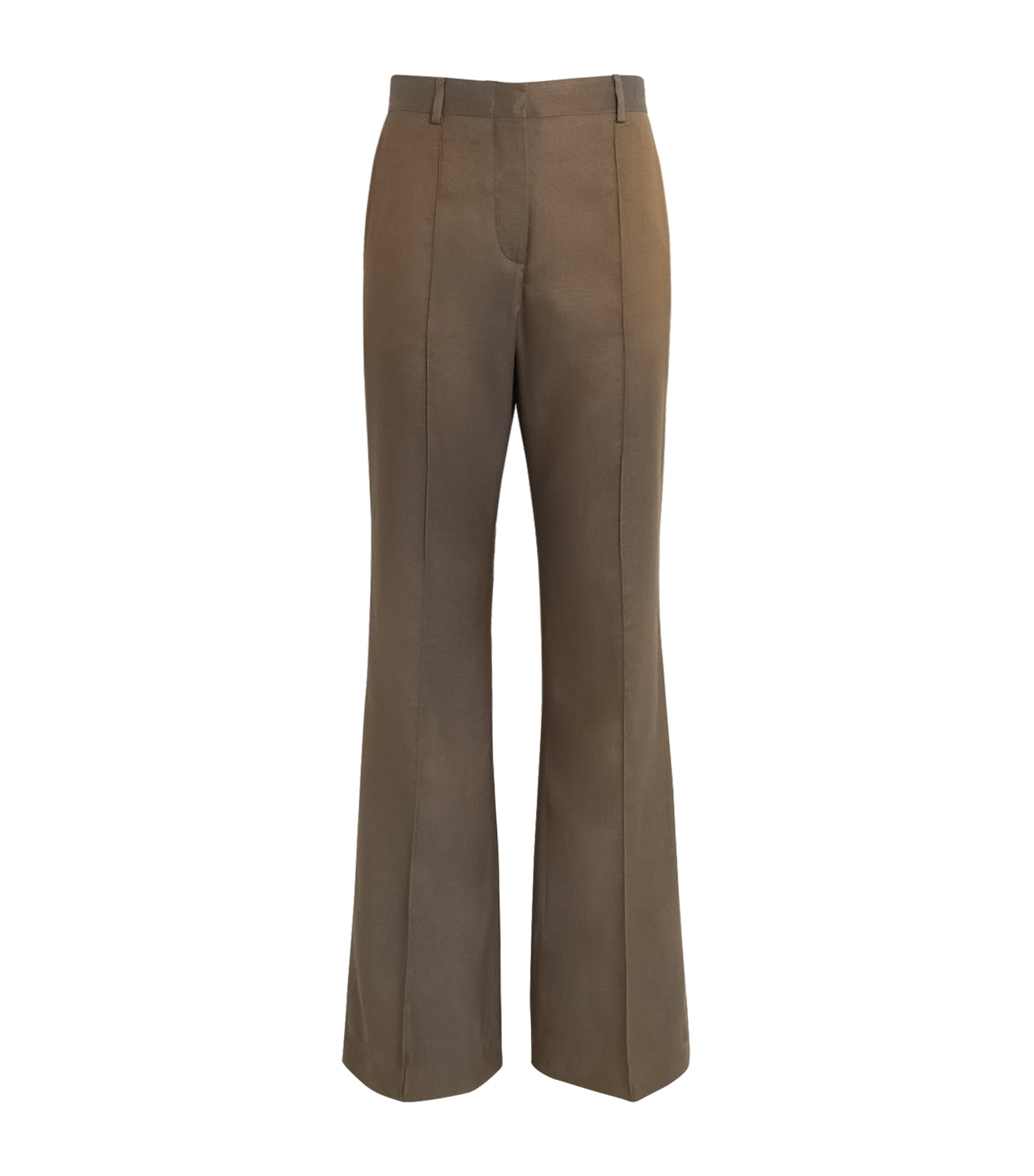 Silk Flared Trousers 7748 Image 1