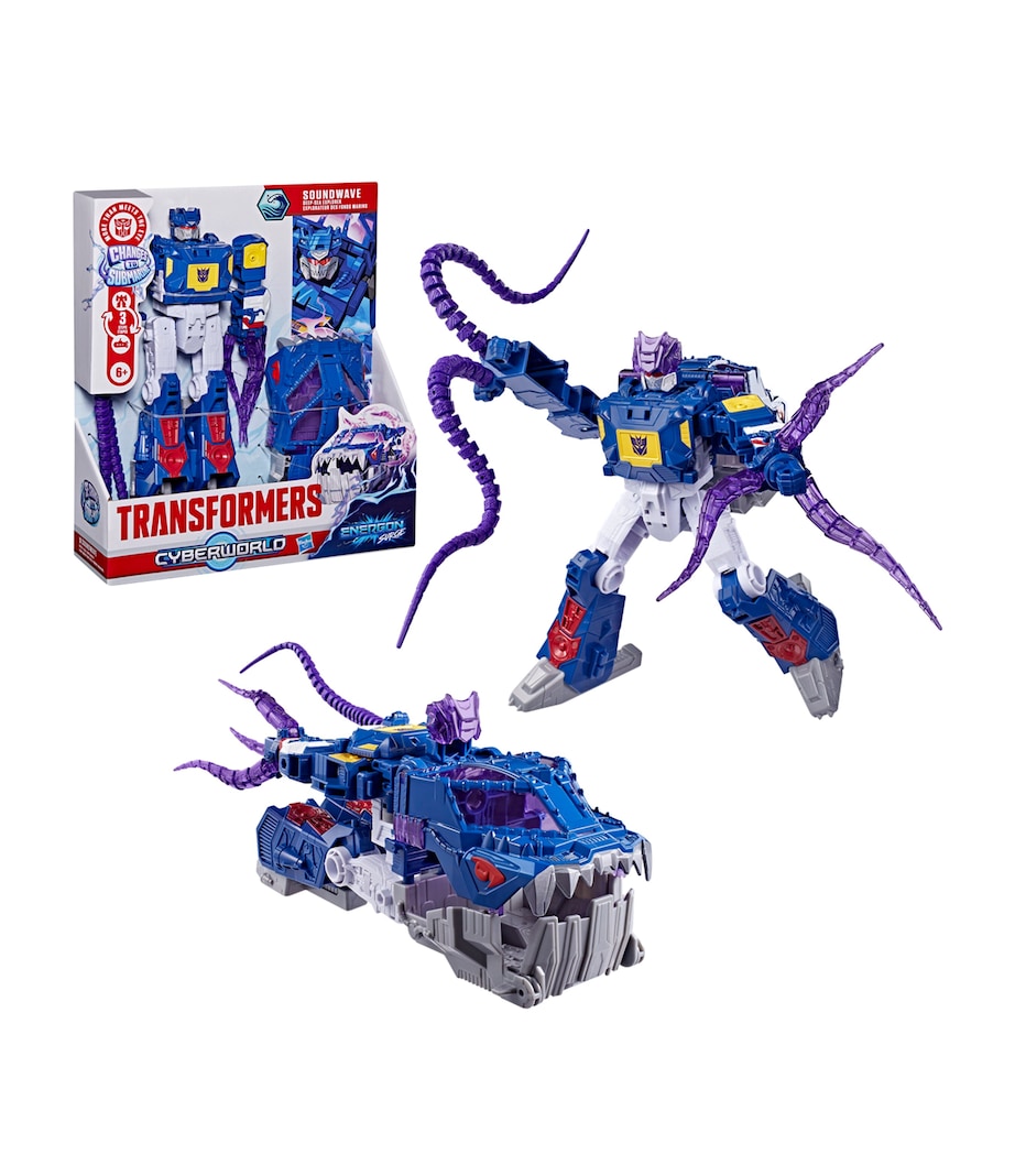 Transformers CYBERWORLD Energon Surge Soundwave Deep Sea Explorer Image 2