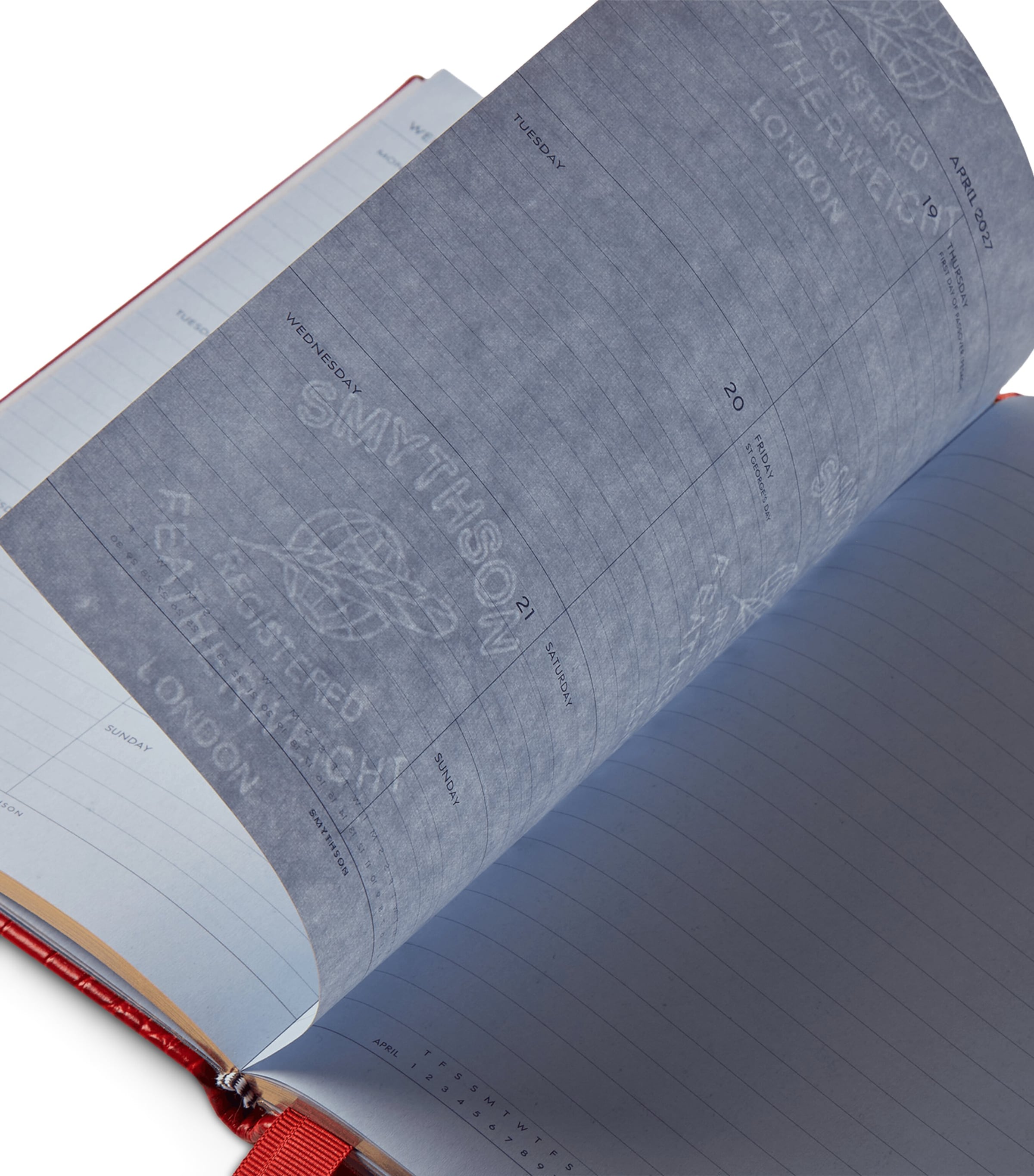 Smythson Leather Mara Soho A5 Mid-Year 2026 Diary | Harrods UK