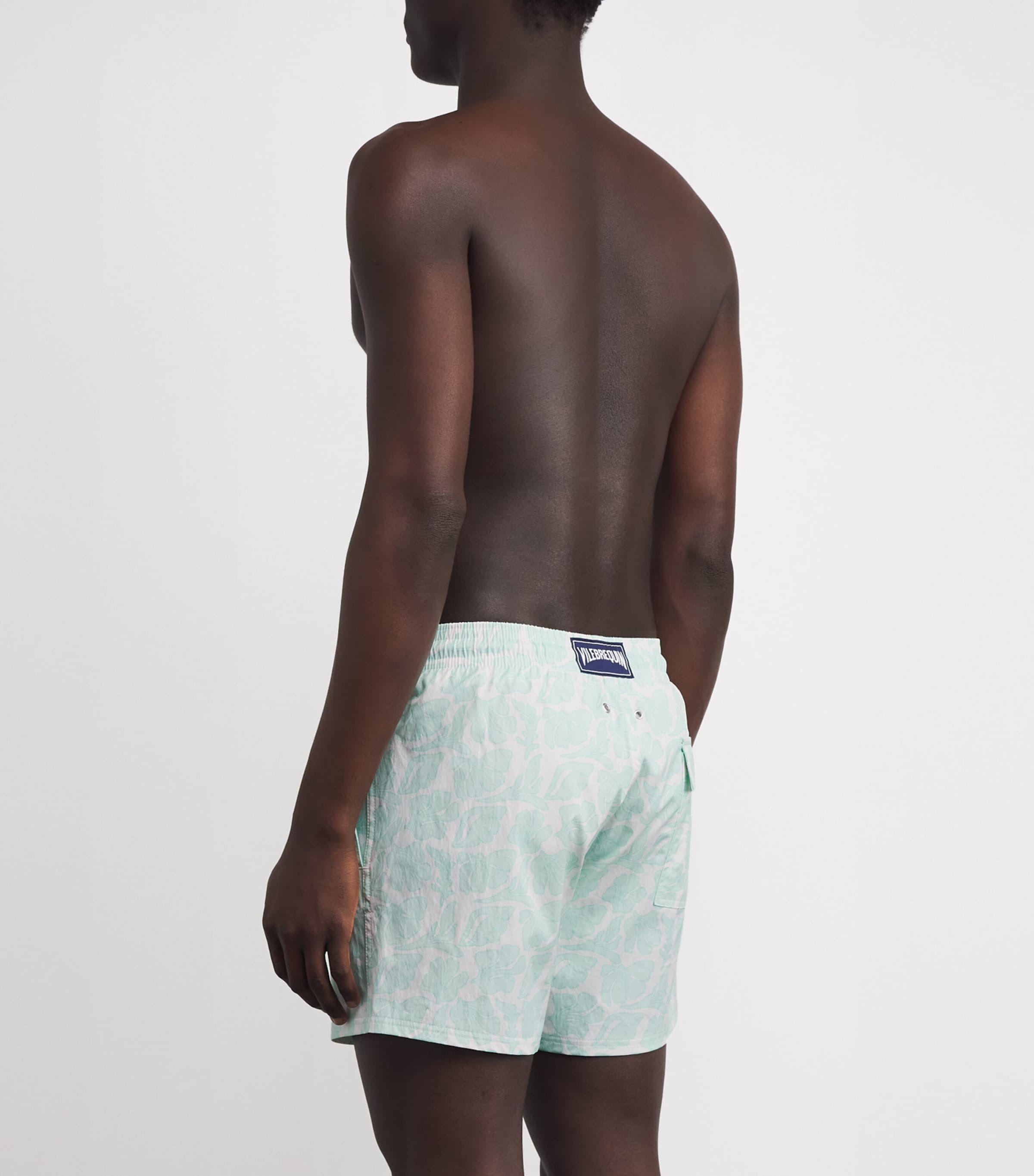 Printed Moorise Swim Shorts 010-BLANC Image 3