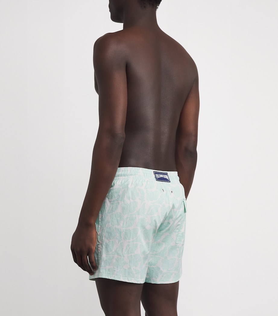 Printed Moorise Swim Shorts 010-BLANC Image 3