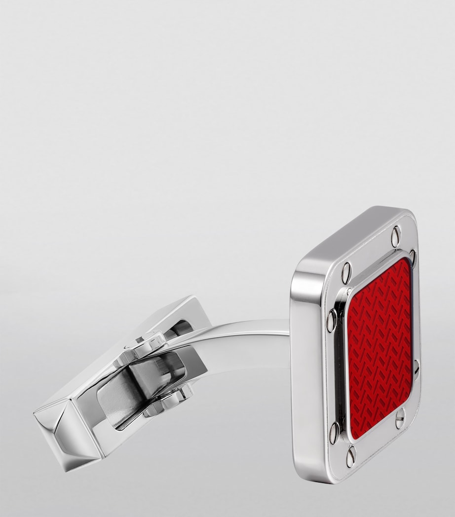 Sterling Silver Santos de Cartier Cufflinks STERLING SILVER Image 2