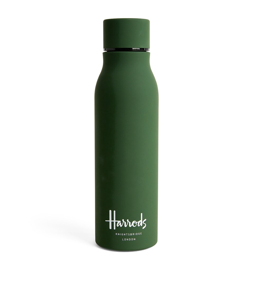 Harrods Logo Water Bottle Green