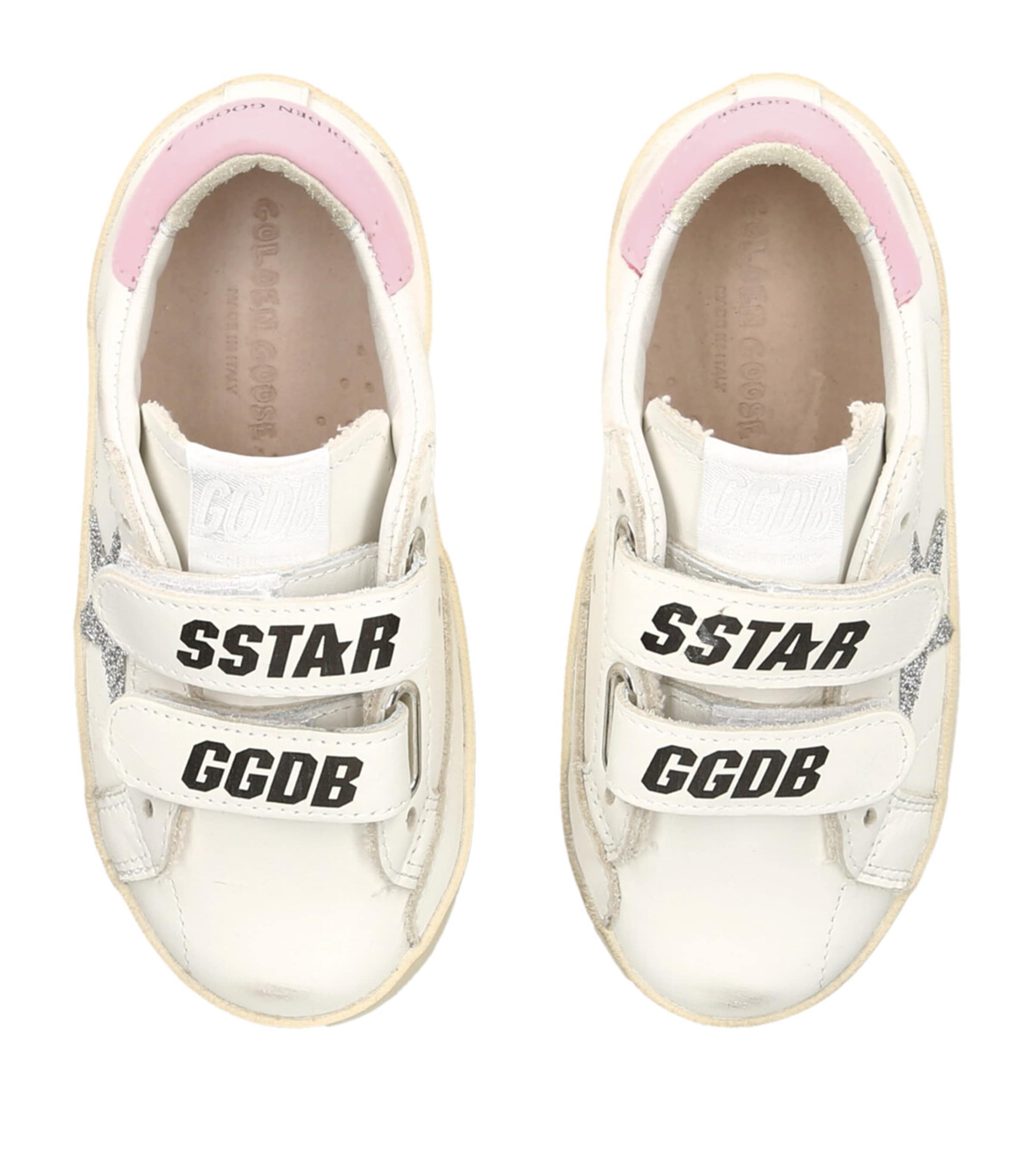 Leather Old School Sneakers WHITE/COMB Image 4