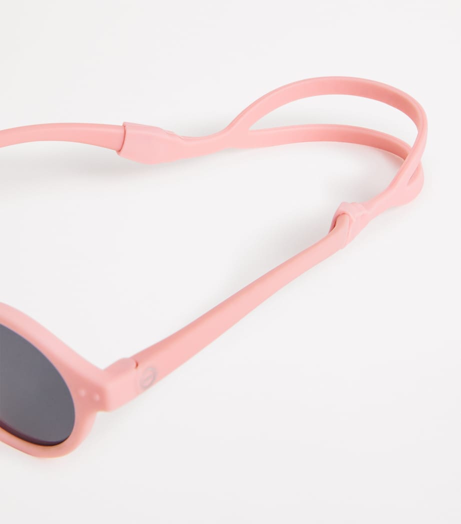 Round Sunglasses PASTEL PINK Image 4