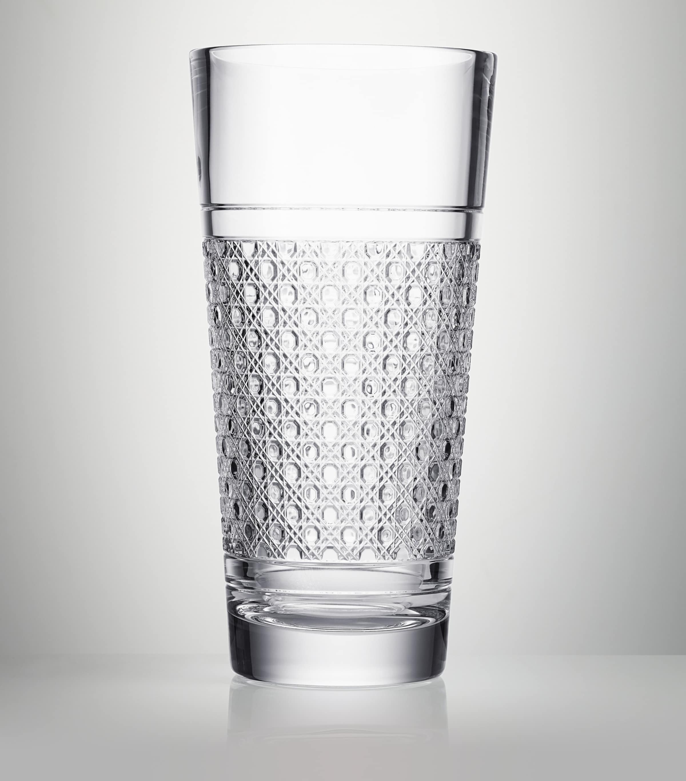 Crystal Opulence Vase (35cm) CLEAR Image 3