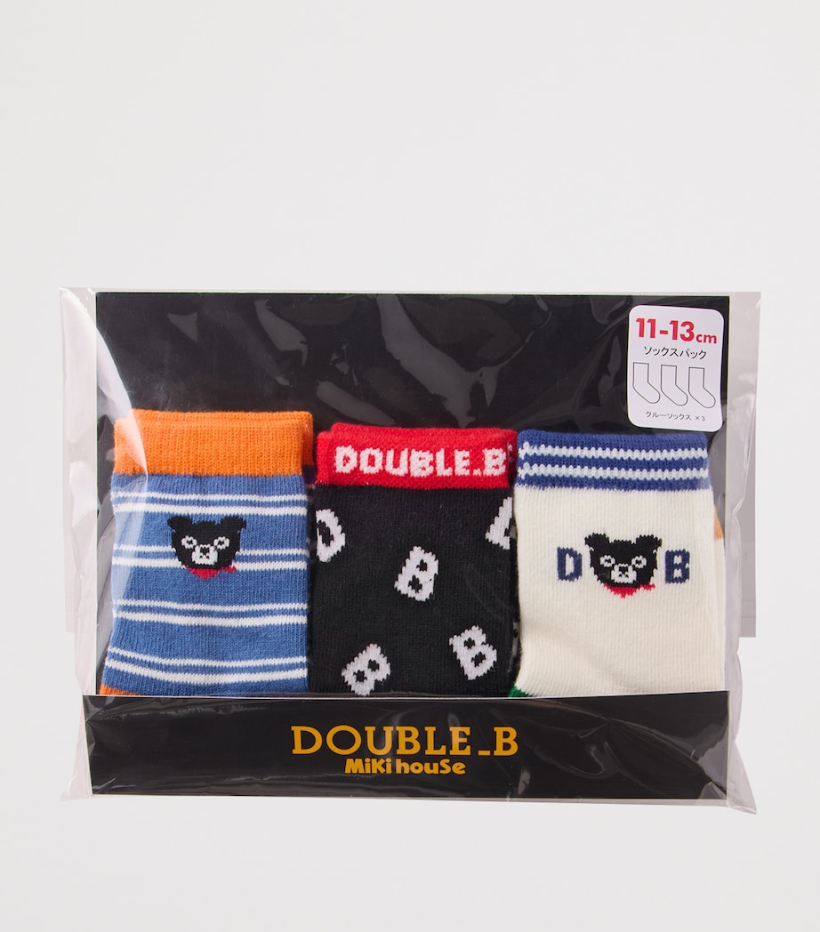 Miki House Patterned Socks (Pack of 3) Image 13