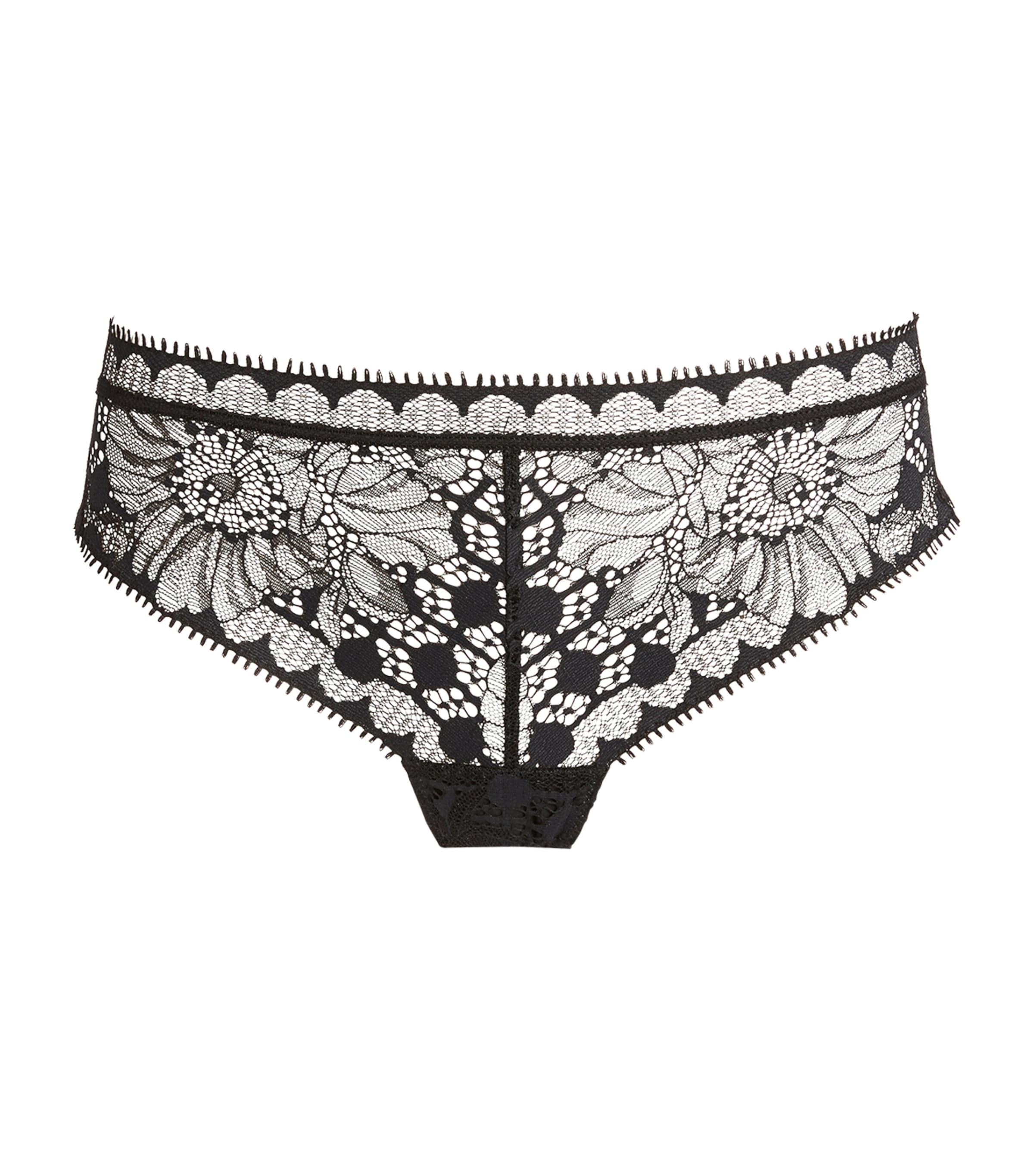 Chantelle Day To Night Lace Tanga In Black