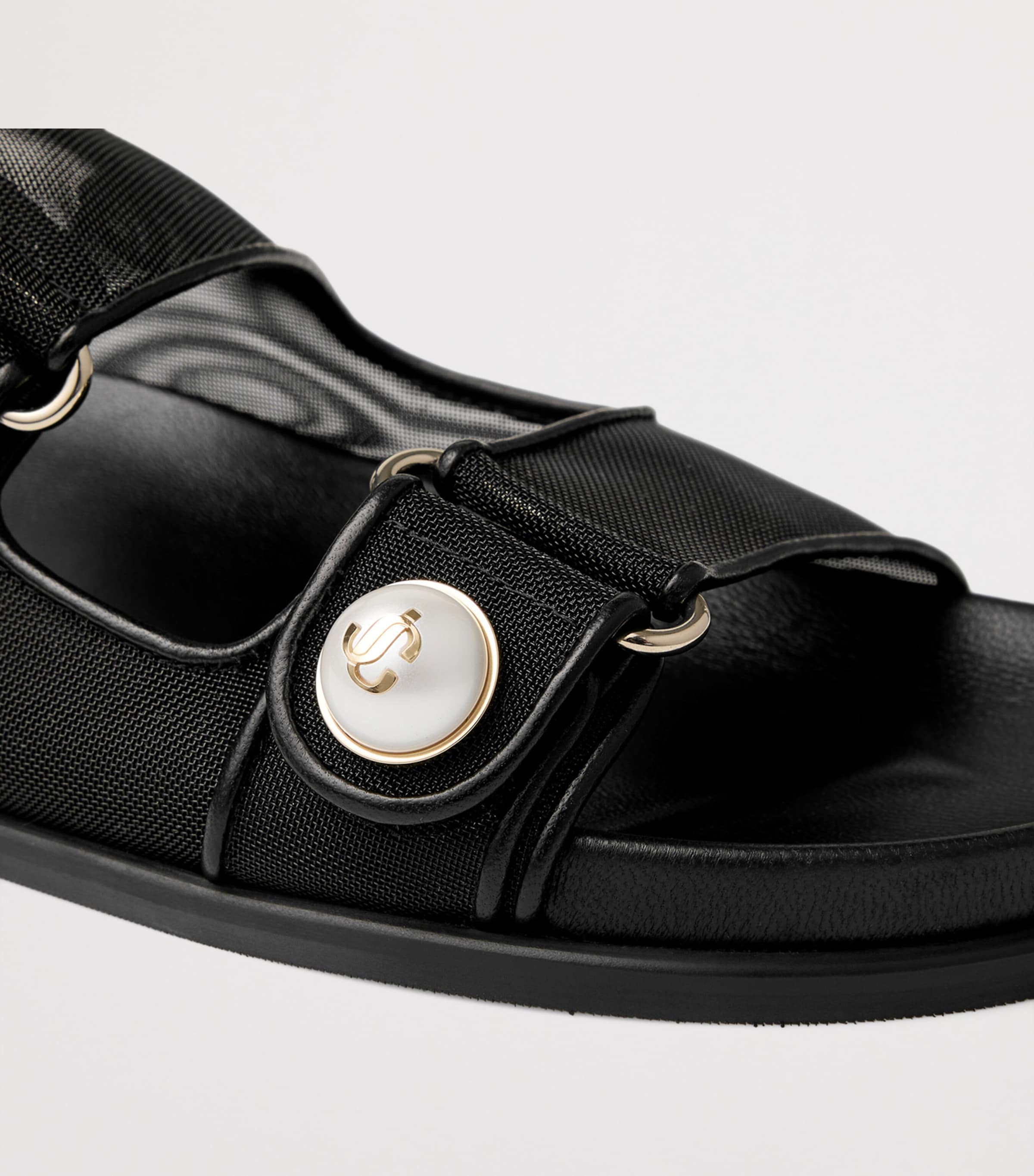 Fayence Mesh Sandals BLACK/BLACK Image 3