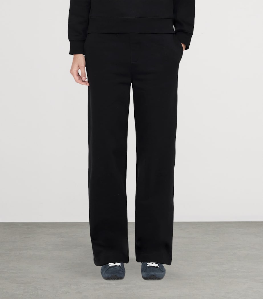 AllSaints Womens Lily Sweatpants Jet Black Image 3