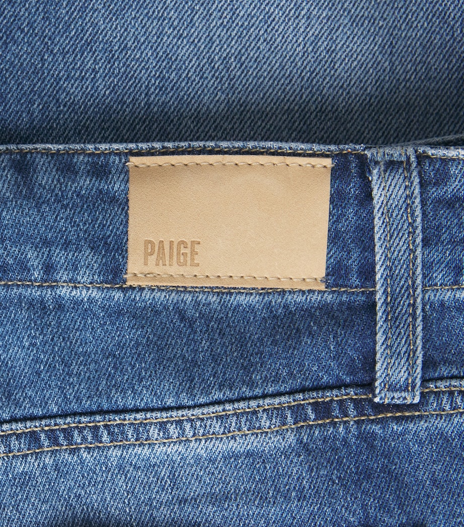 PAIGE Womens Zoey Wide-Leg Jeans Serenite Image 6