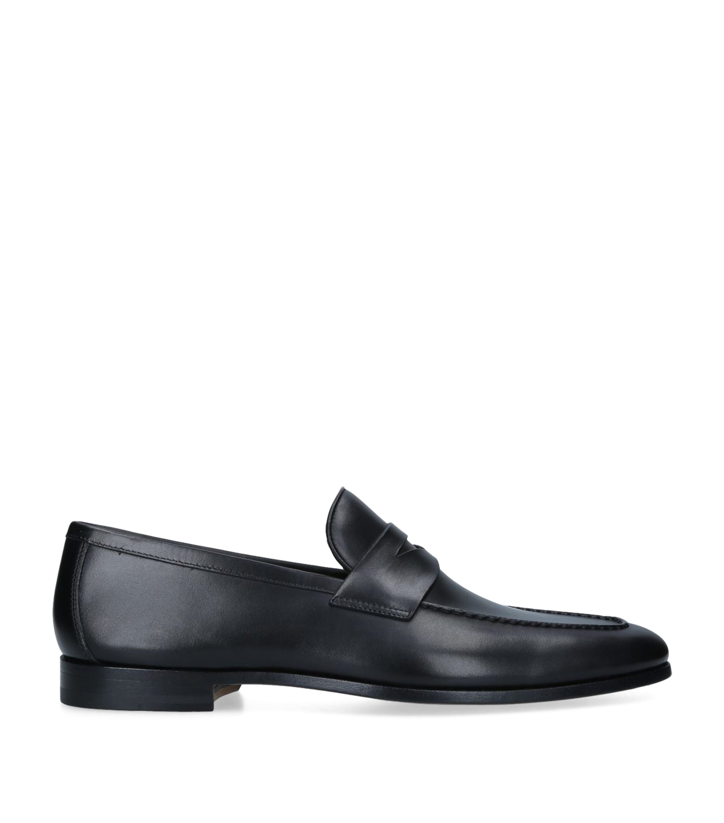 Magnanni Leather Delos Dress Loafers In Black