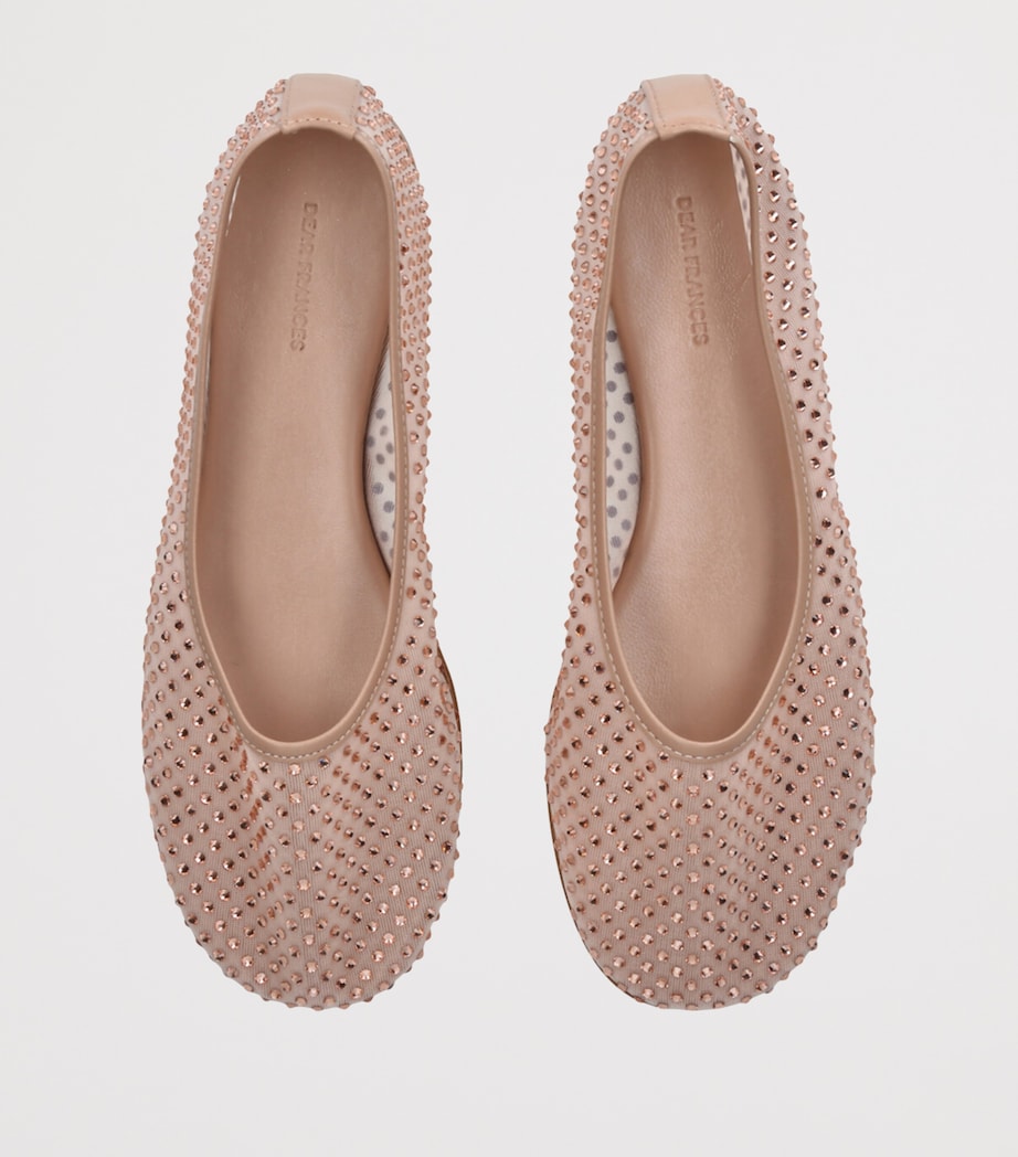 Embellished Balla Ballet Flats BLUSH Image 4