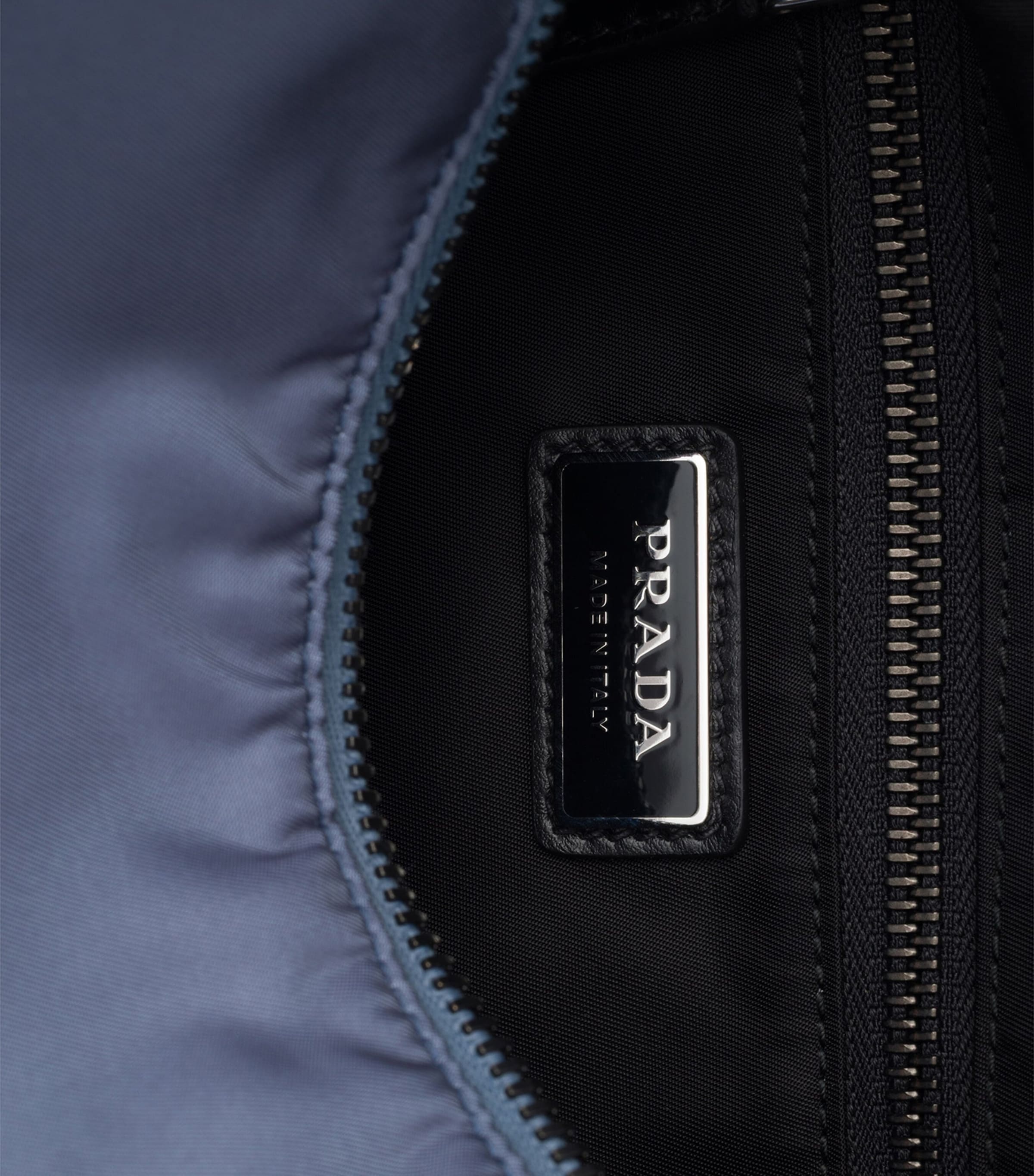 Prada Re-Nylon-Leather Explore Messenger Bag Blue Image 5