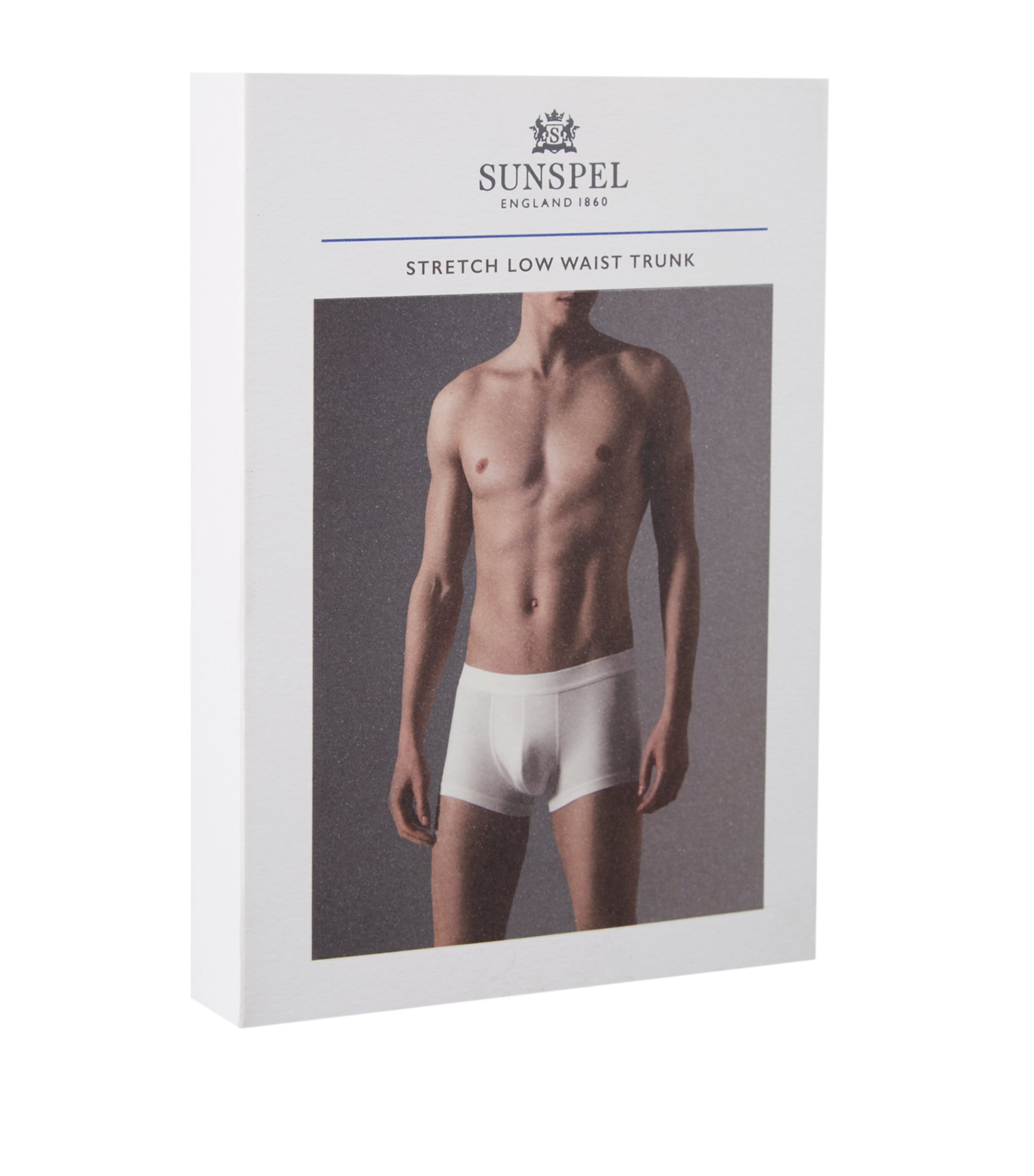 Premium Stretch Trunks WHITE Image 3