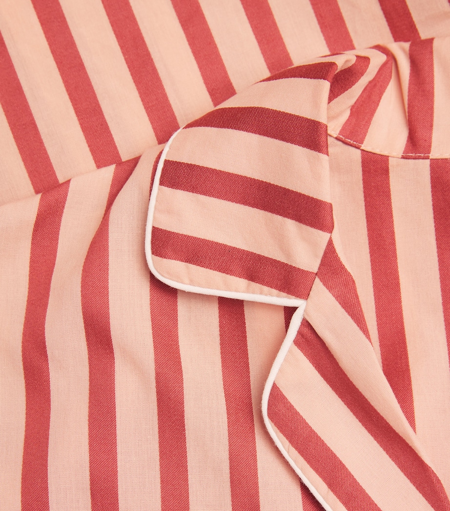 Cotton Capri Pyjama Set RED/RED Image 5