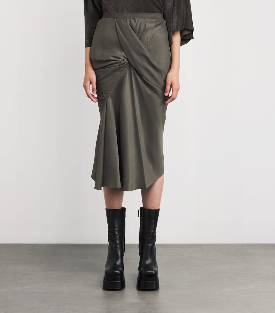 Bosco Draped Midi Skirt 25 BOSCO Image 3