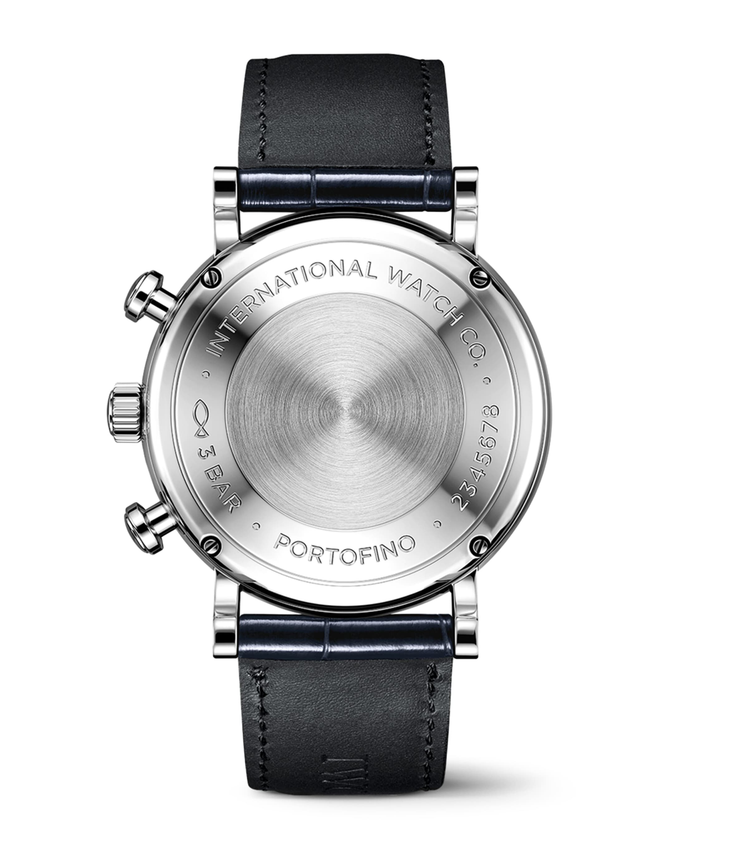 Stainless Steel Portofino Chronograph Watch 39mm SILVER Image 3