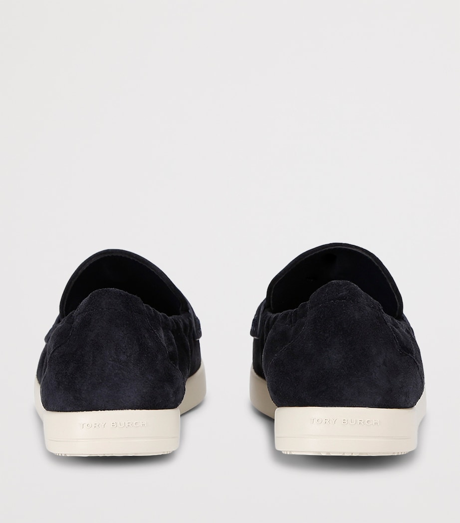 Suede Ballet Sport Loafers NAVY Image 2