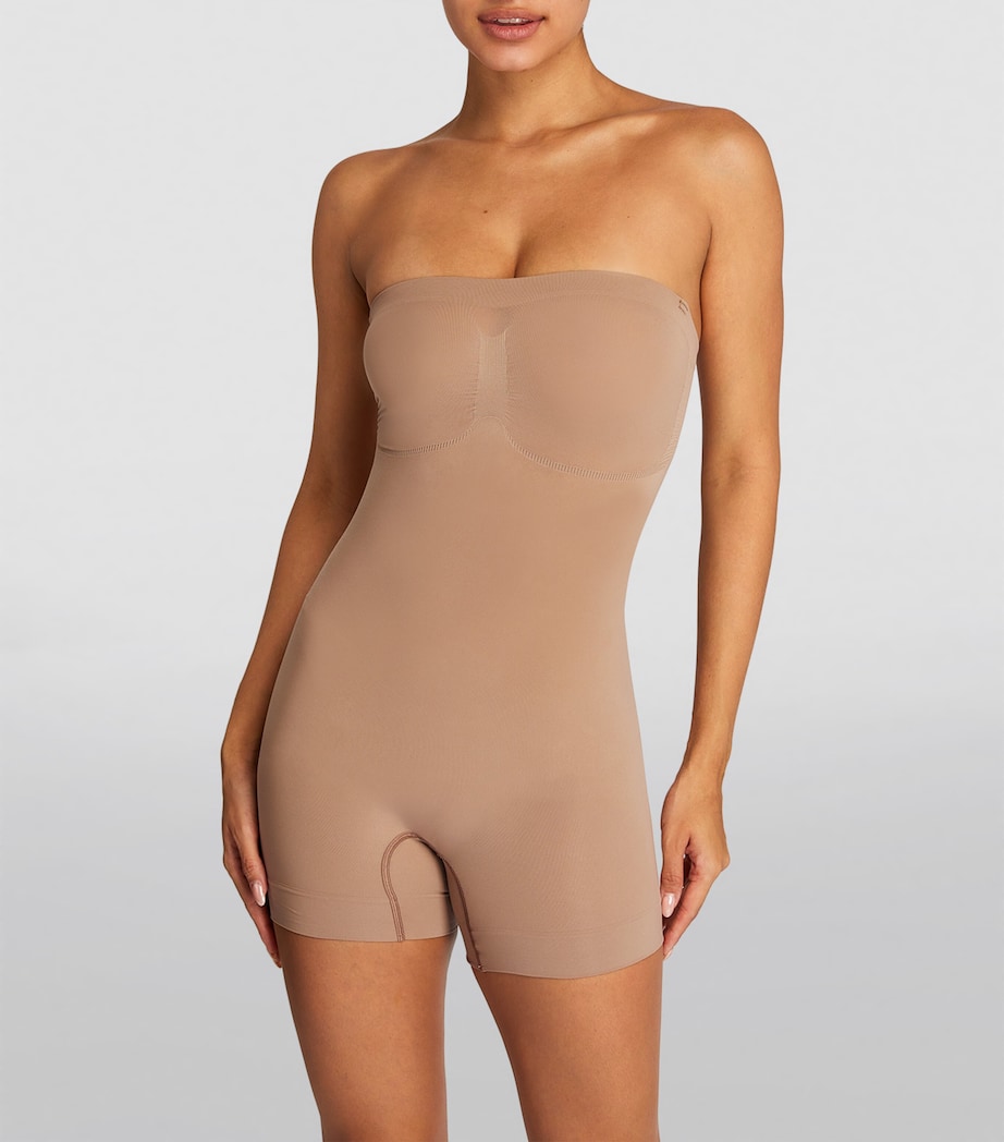 Seamless Sculpt Strapless Shortie Bodysuit SIENNA Image 2