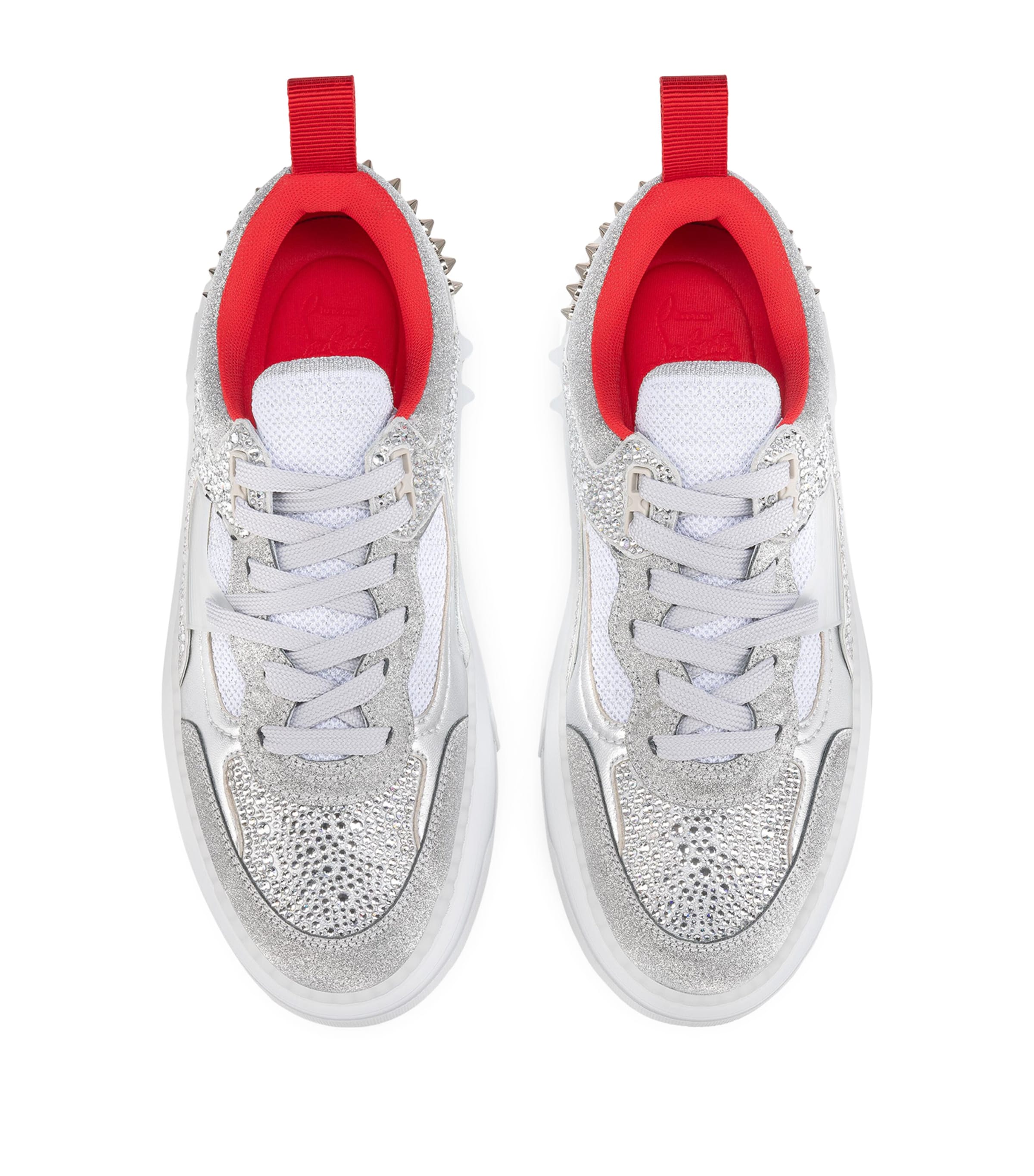 Louboutin strass sneakers hotsell