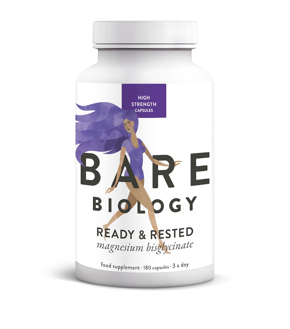 Bare Biology Ready & Rested Magnesium Bisglycinate (60 Capsules) Image 1