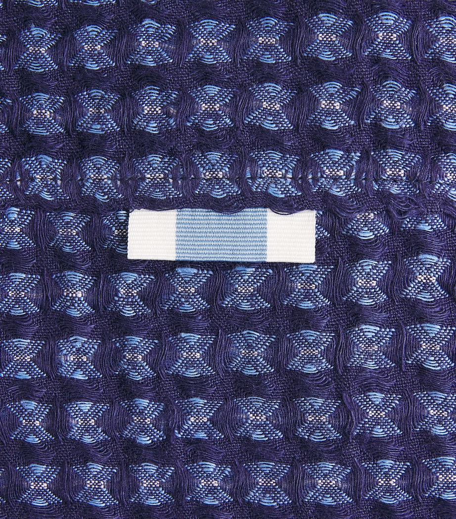 CHÉ Mens Linen Riita Shirt Navy Image 6