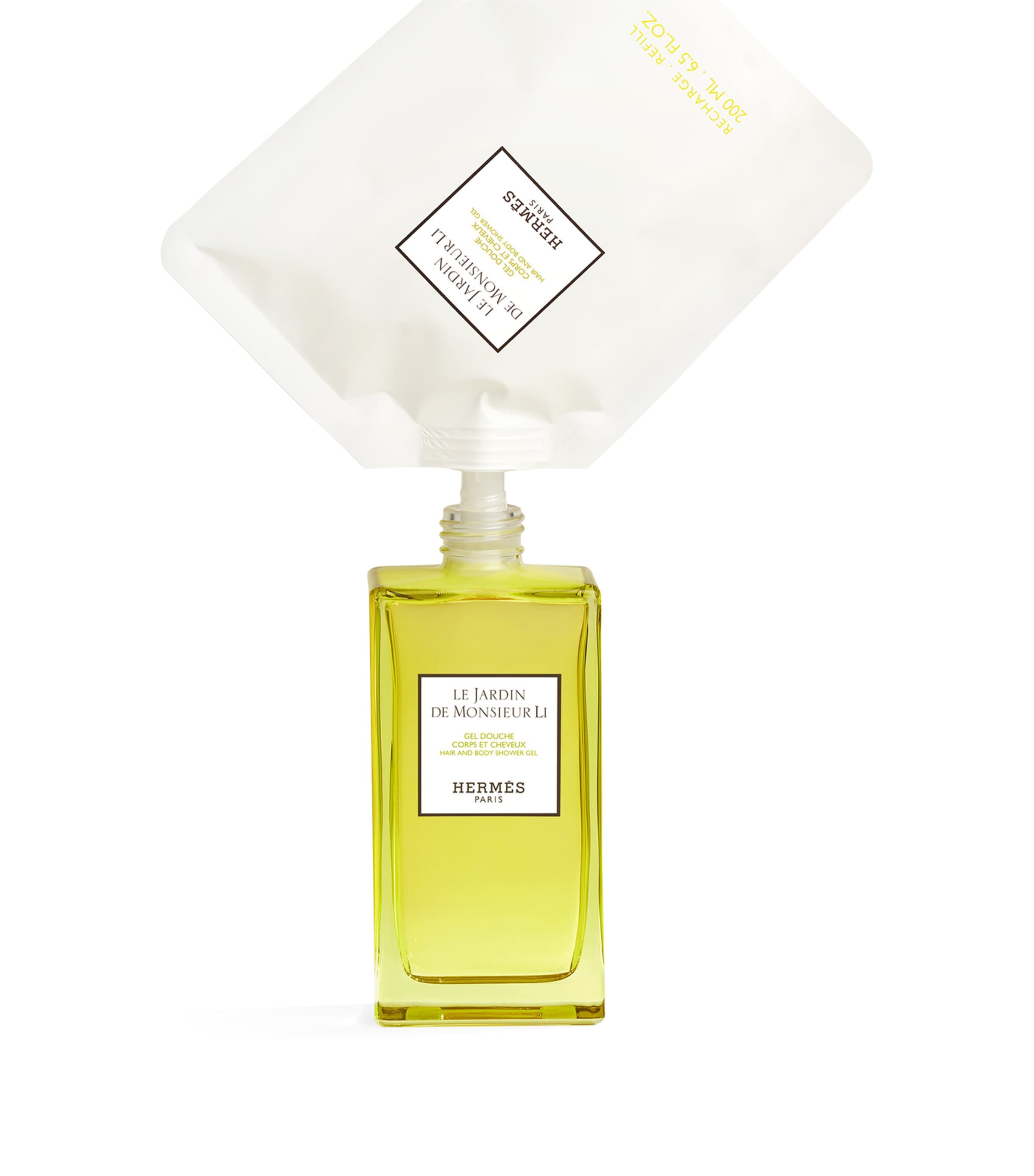 HERMÈS Le Jardin de Monsieur Li Hair and Body Shower Gel (200ml) - Refill Image 2